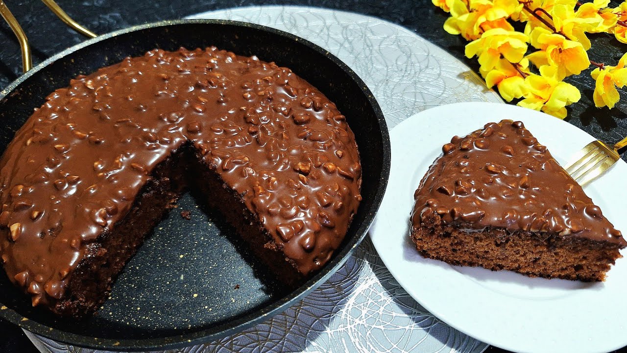 БЕЗ ДУХОВКИ и готово за считанные минуты! Лучший шоколадный торт лета! 🍫☀️