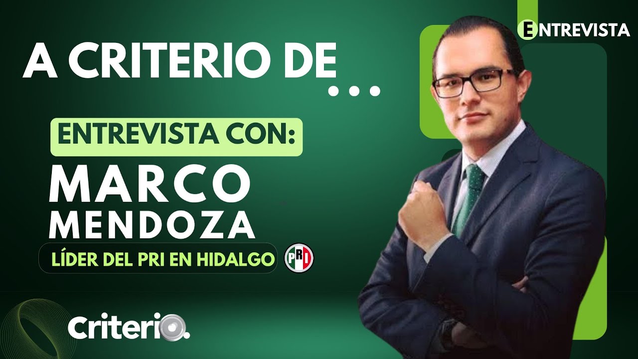 "En el 2028 el PRI recupera el gobierno de Hidalgo" - Marco Mendoza