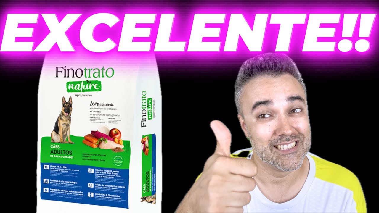 Ração FINOTRATO NATURE ✅EXCELENTE na prática!!