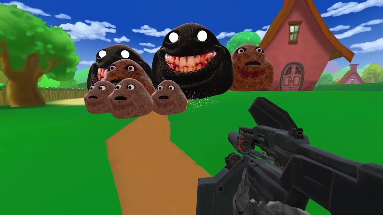 Destroying Pou's Revenge And Sprunki