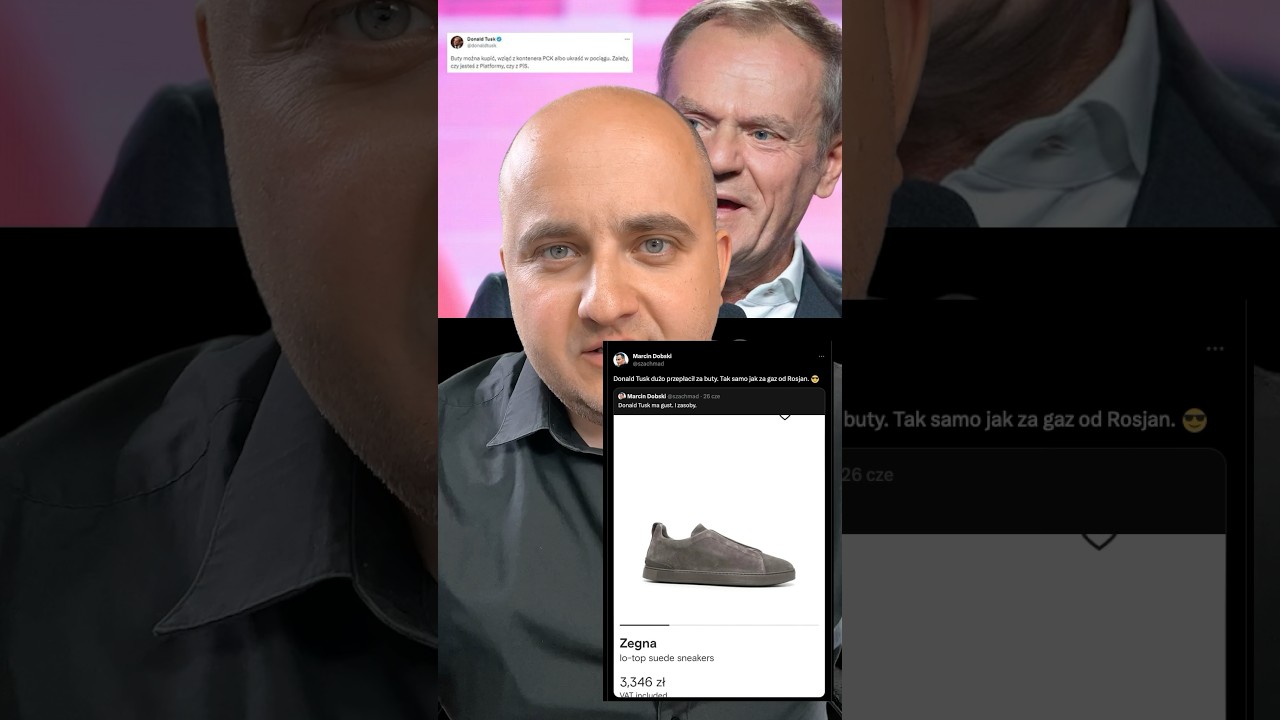 Czy w PO kradną buty? Buty Tuska za ponad 3000 PLN #shorts #polska