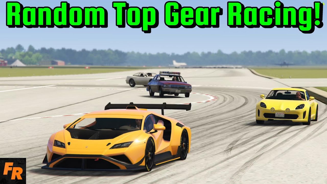 Random Racing At The Top Gear Test Track! - Modded Gta 5