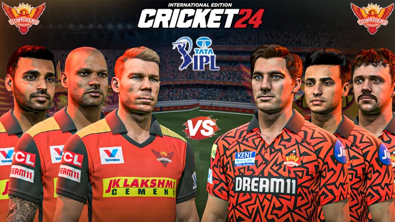 SRH 2016 vs SRH 2025 - Heavyweight clash 😍🔥of IPL in Cricket 24