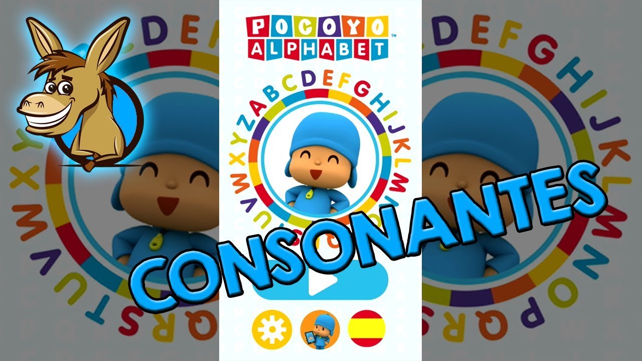 Pocoyó ABC App Gameplay - CONSONANTES [Zinkia Entertainment]