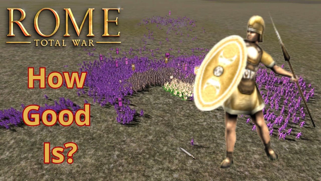 How Good Are Scutarii on VH Difficulty in OG Rome: Total War?