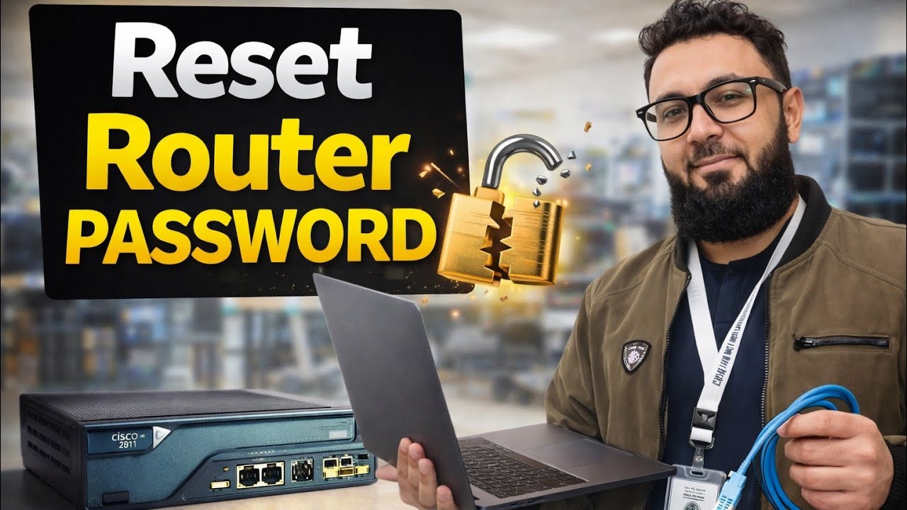 Recover Cisco Router Password from ROMMON | Step-by-Step Lab Guide ـ Break Router Password