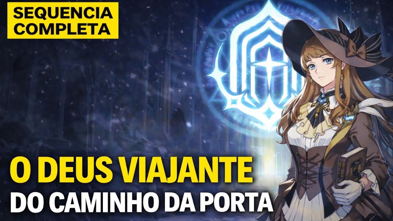 O DEUS CAPAZ DE RASGAR O ESPAÇO, sequência completa do caminho da porta, em Lords of the mysteries 