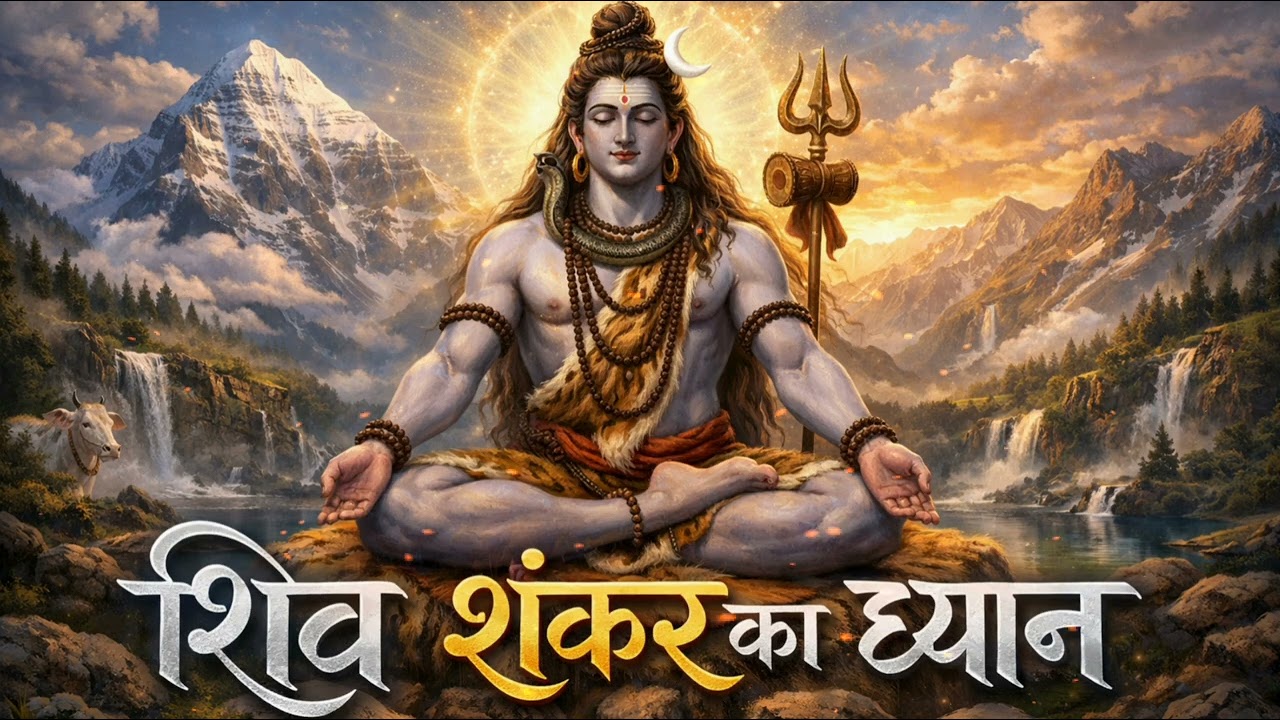 🔱 शिव शंकर का ध्यान | Divine Meditation of Mahadev 🔱