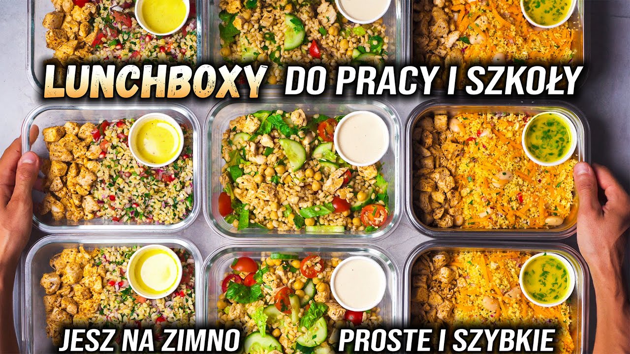 Lunchboxy kt&oacute;re chcesz spakować do PRACY i SZKOŁY!