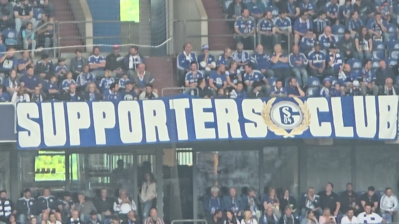 Fussballclub Gelsenkirchen-Schalke seit 1904 e.V. SCHALKE - Elversberg 18.05.25 Choreo Ultras Hugos