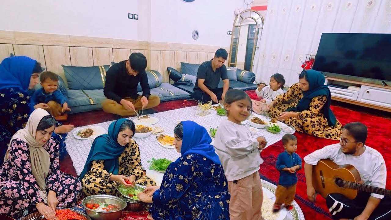 A Night of Celebration: Family Gathering with the Brothers-in-Law