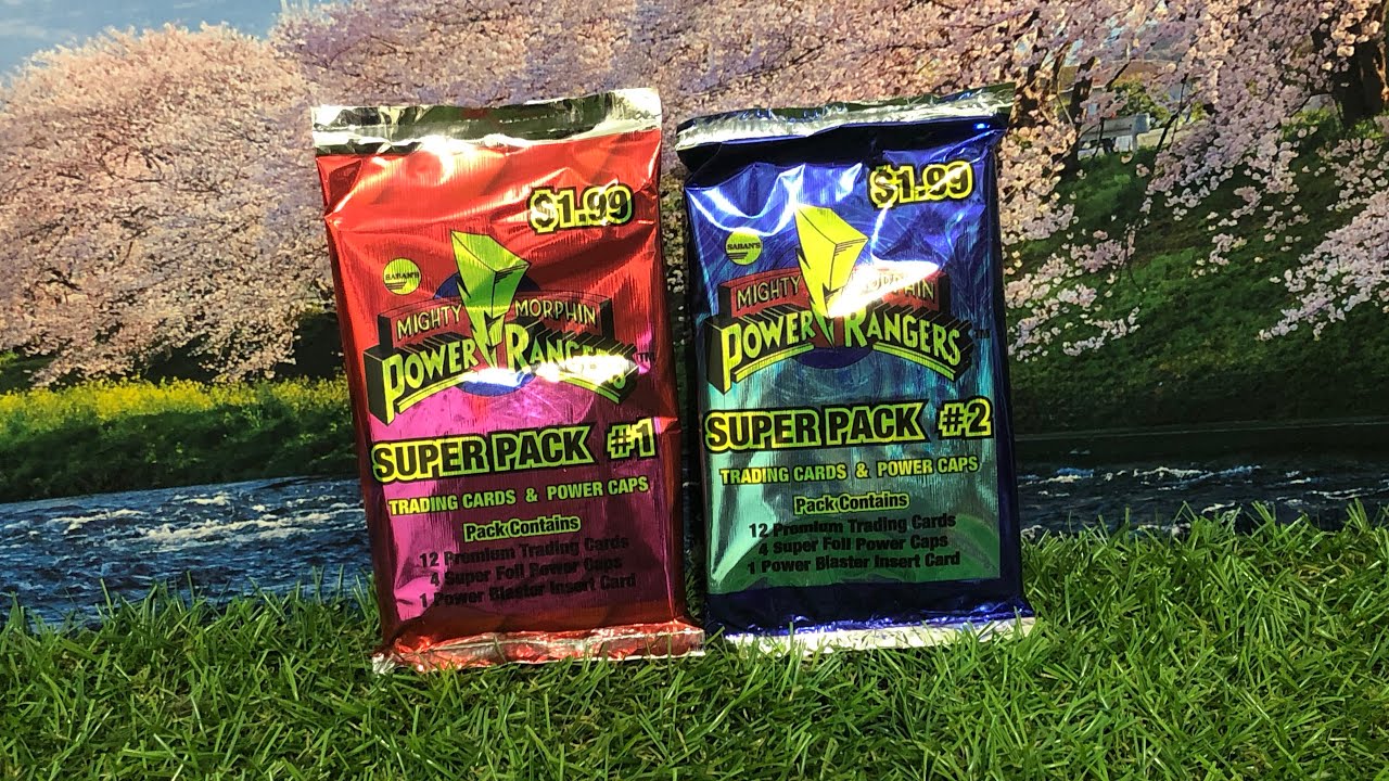 Opening both Power Rangers Super Packs from 1995!