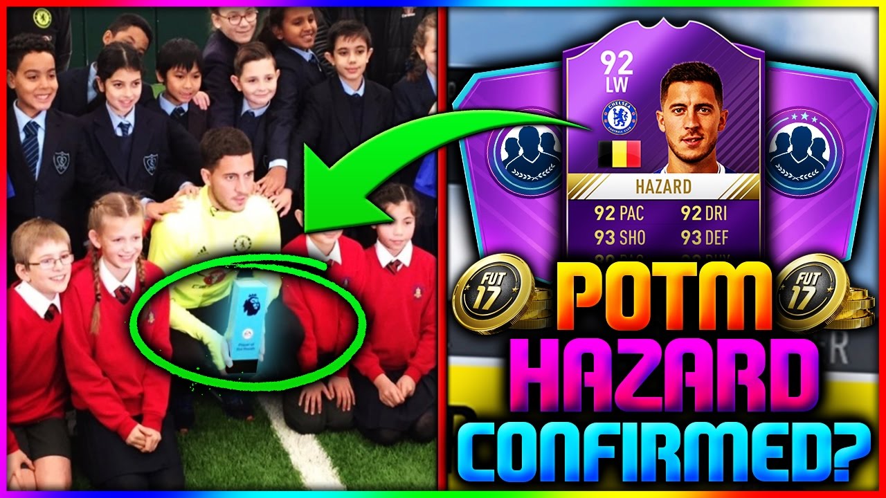 FIFA 17 | HAZARD POTM CONFIRMED?? - FIFA 17 OCTOBER POTM LEAKED (FIFA 17 HAZARD POTM OCTOBER LEAKED)