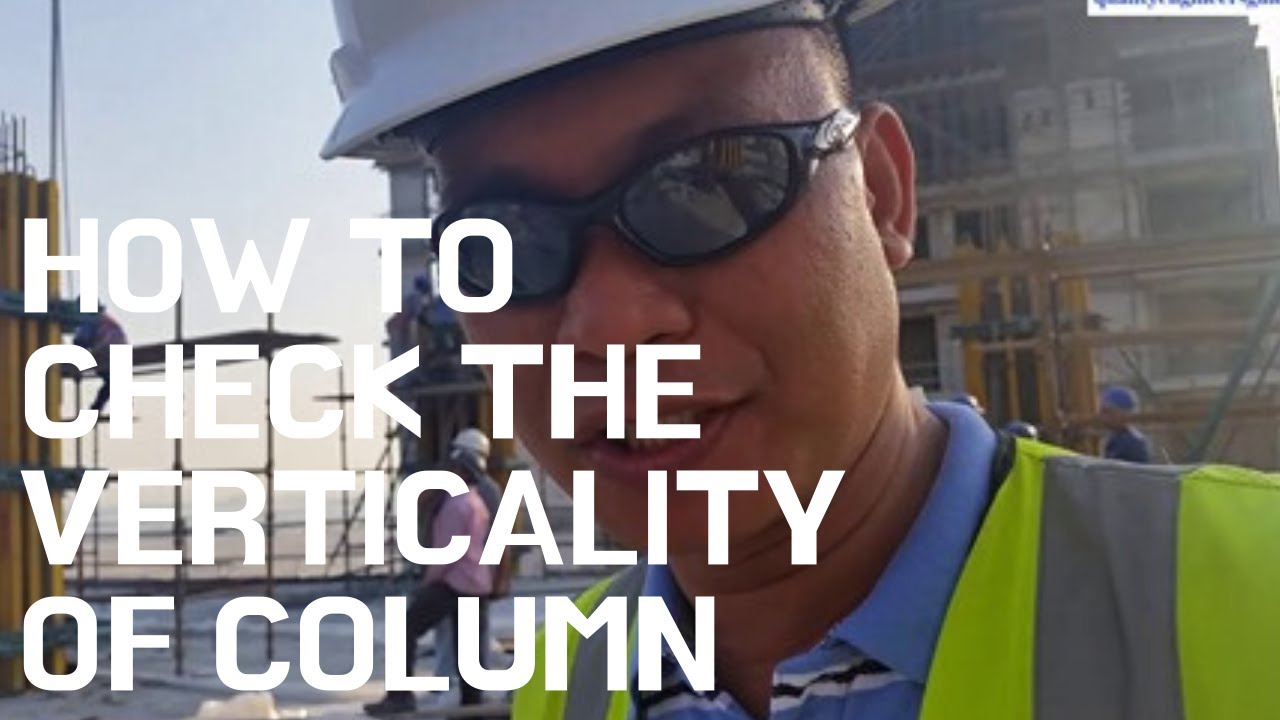 4 Easy Steps To Check The Verticality of Column Shutter
