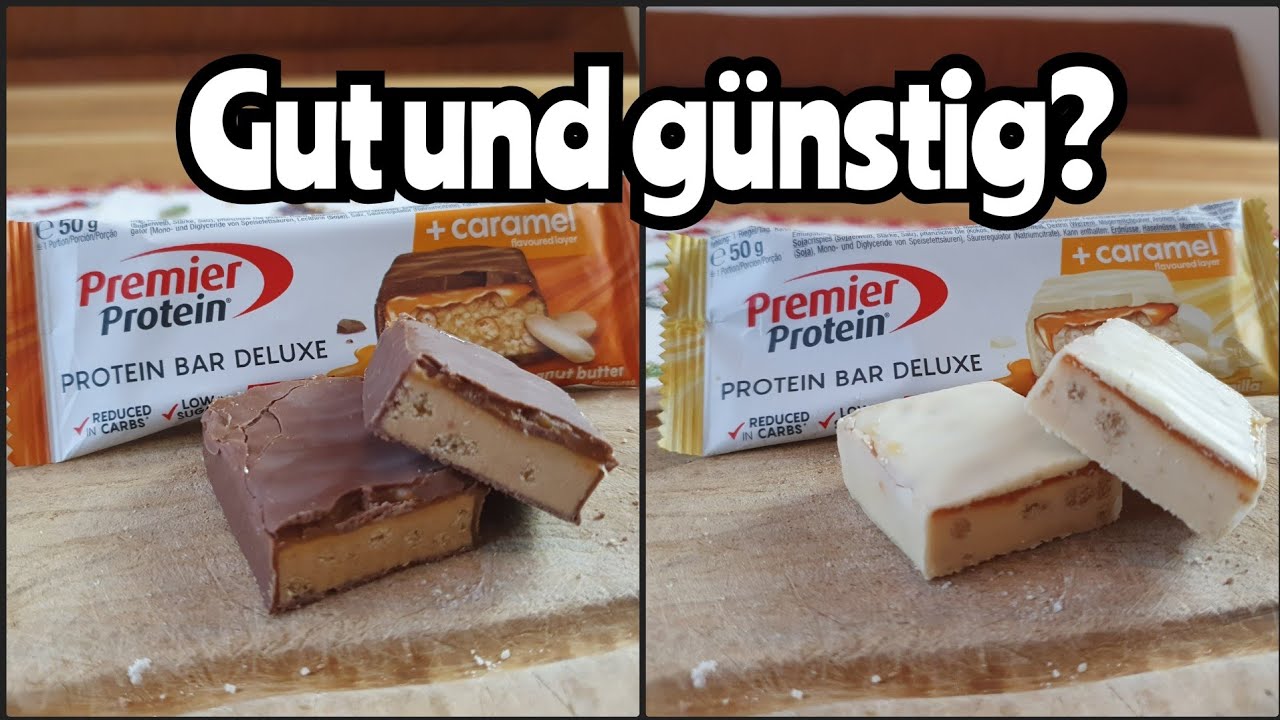 Premier Protein Bar Deluxe | White Chocolate & Peanut Butter Review