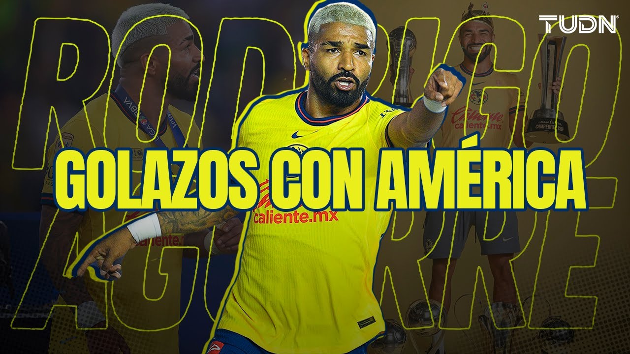 ¡GOLEADOR AZULCREMA! 🦅🏆 Los GOLAZOS de Rodrigo Aguirre con América | TUDN