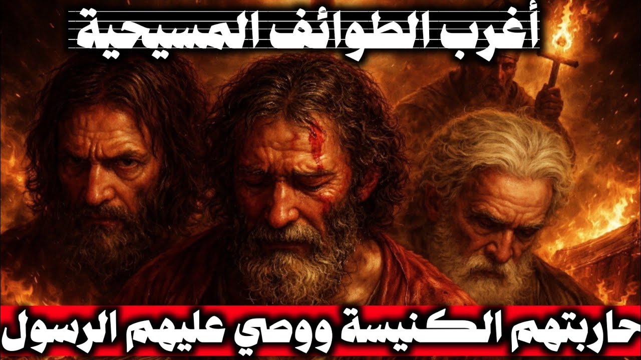 وثائقي صادم❌كيف قضت الكنيسة على أتباع المسيح الحقيقيين؟؟