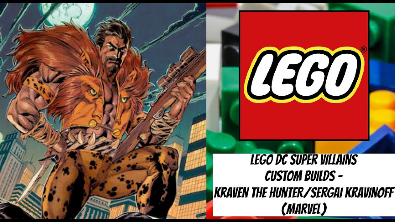 LEGO DC Super Villains Custom Builds - Kraven The Hunter/Sergai Kravinoff (Marvel)