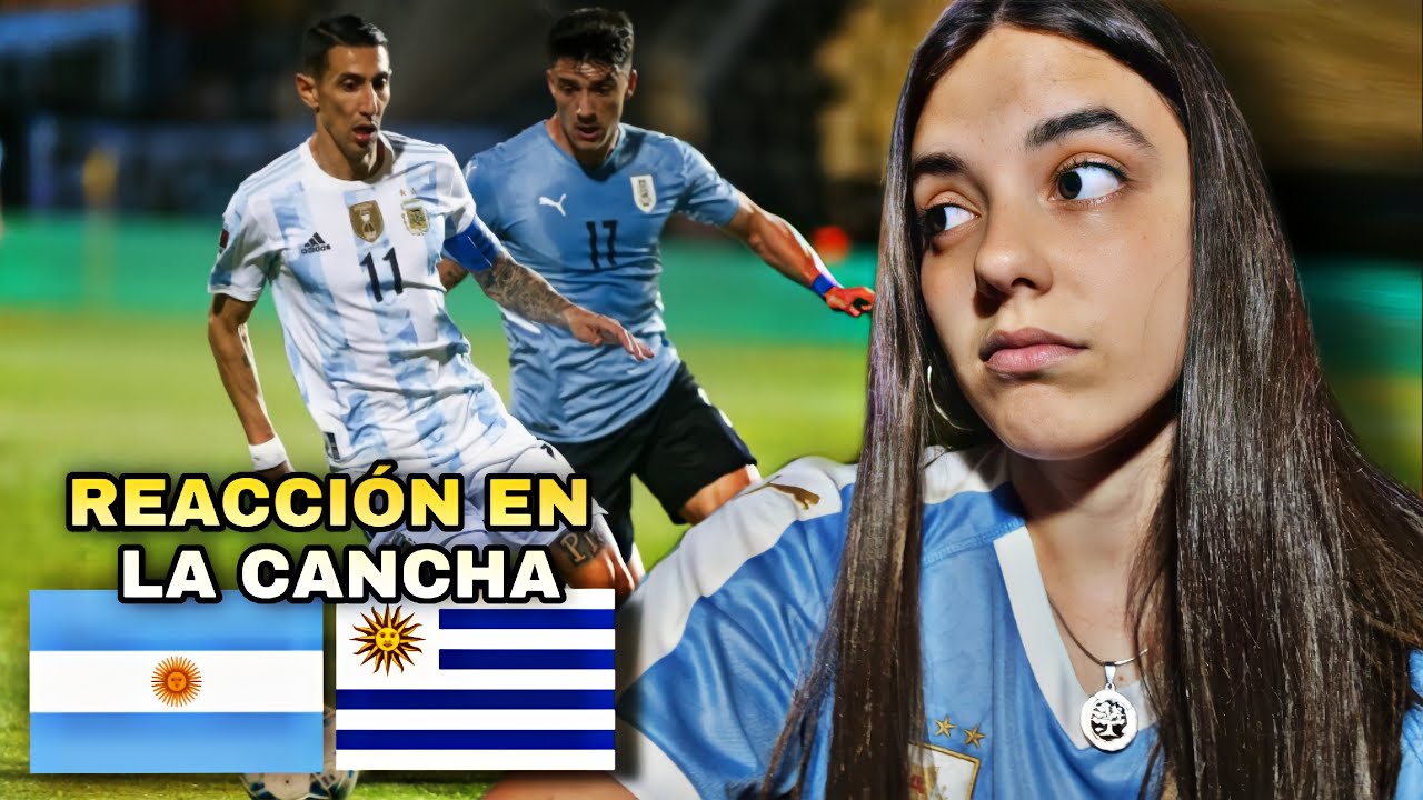URUGUAY vs ARGENTINA | Reacción de HINCHA URUGUAYA en el ESTADIO | Eliminatorias Qatar 2022