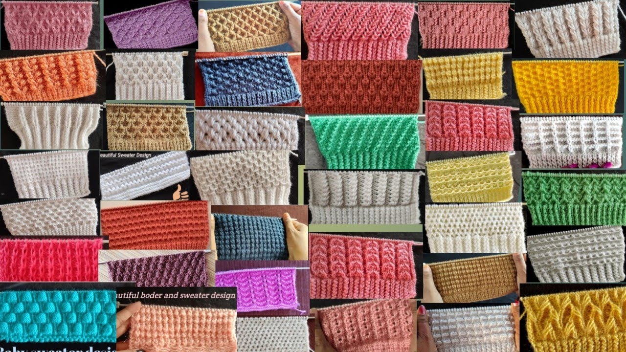 100 Single colour sweater design/very easy and beautiful sweater design