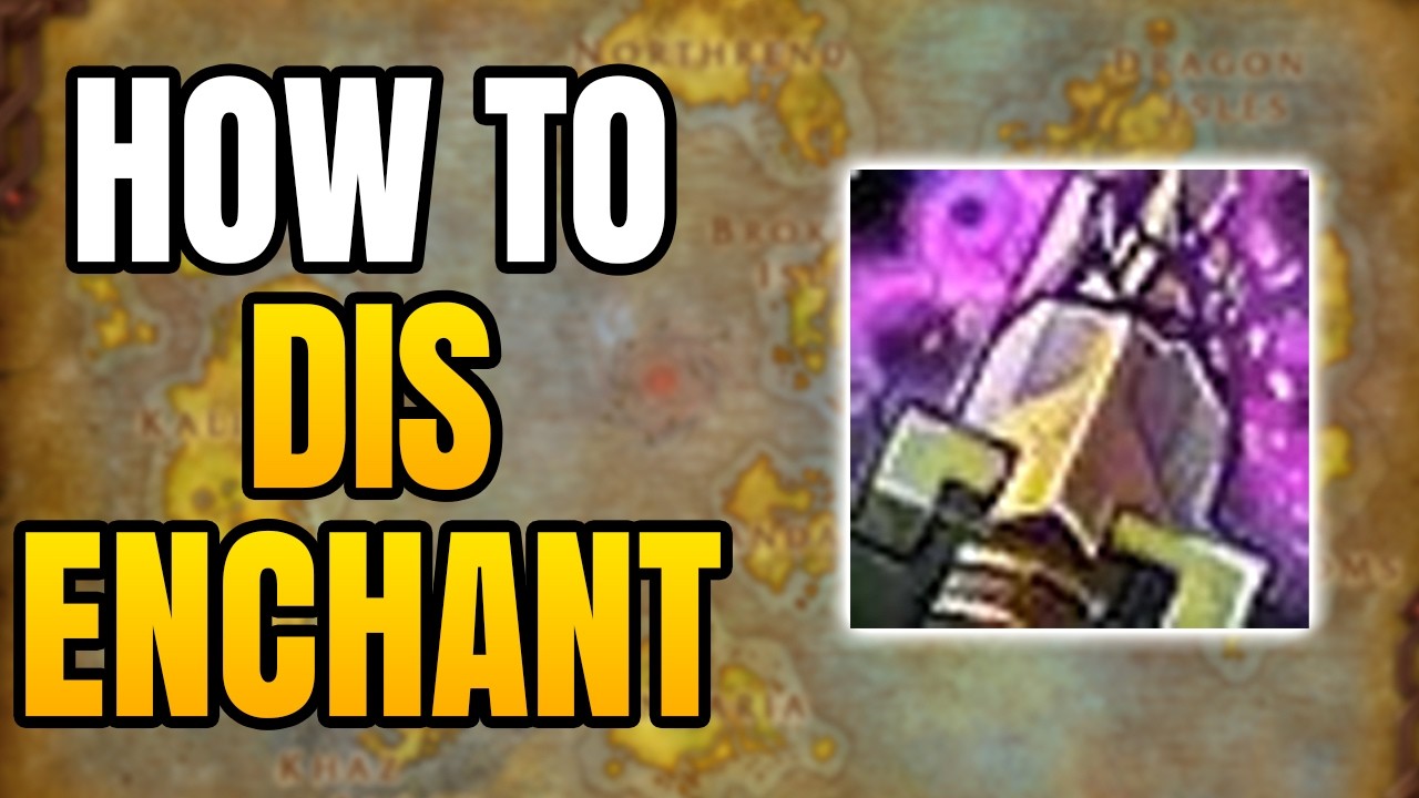 World of Warcraft &ndash; How To Disenchant Items | Enchanting Profession Tutorial In WoW