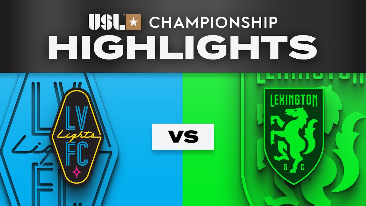 8.30.2025 | Las Vegas Lights FC vs. Lexington SC - Game Highlights