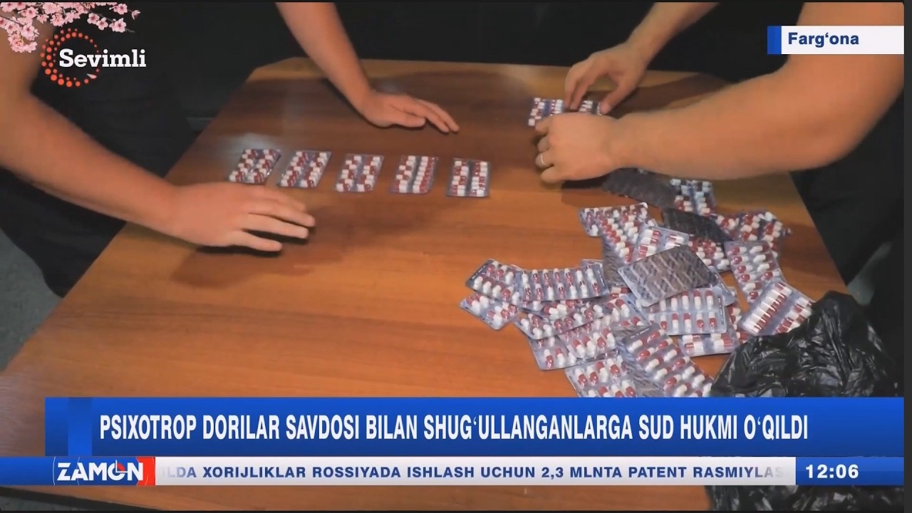 Psixotrop dorilar savdosi bilan shugʻullanganlarga sud hukmi oʻqildi (Fargʻona)
