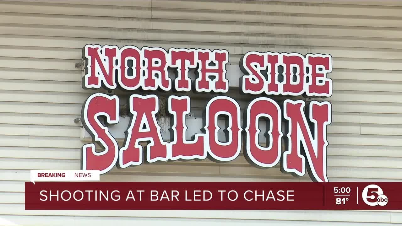 Woman shot in Akron bar and forced into truck, prompting hour-and-a-half police chase