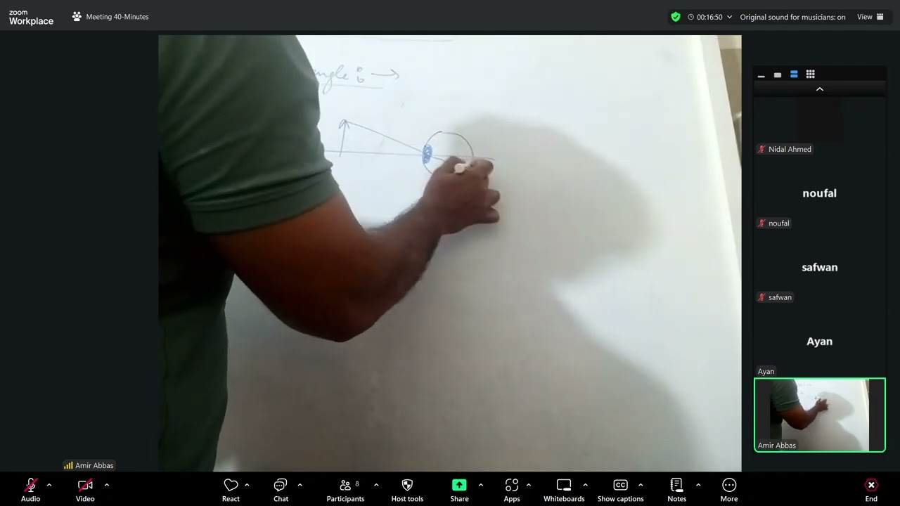 AMIR SIR ONLINE CLASS - 5