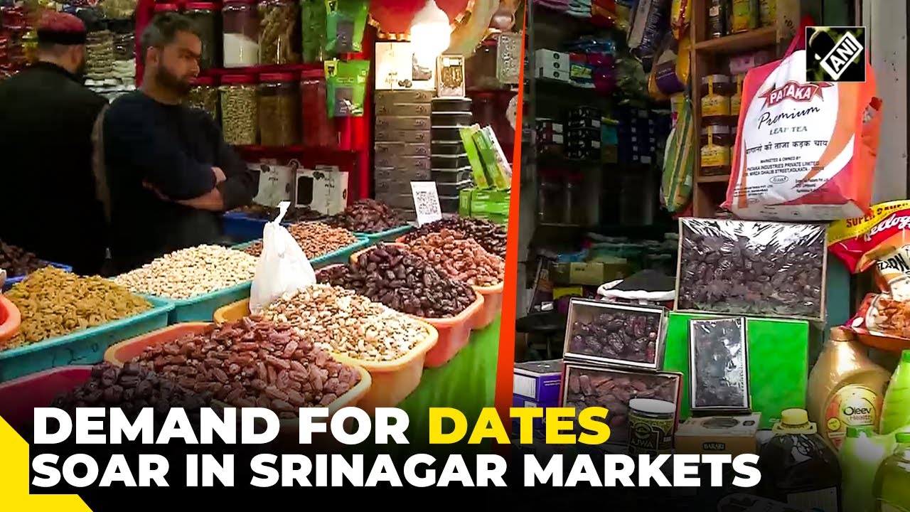 Markets in Srinagar flourish with high-quality dates during Ramadan