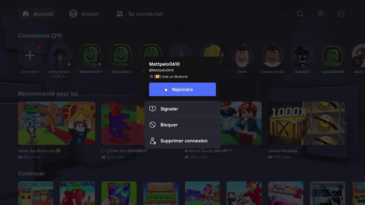 trade vole a brainrot je cherche garama