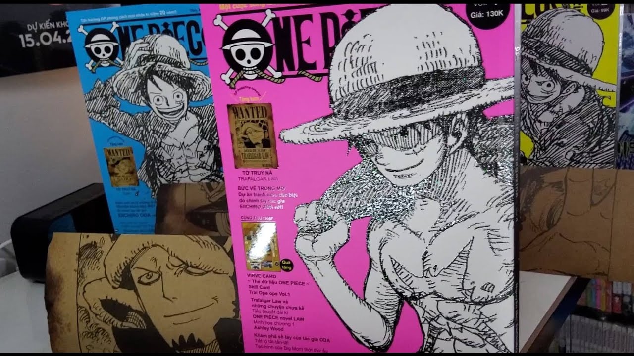 [REVIEW MANGA #153] One Piece Magazine - Tập 1,2,34 - Tặng K&egrave;m Tờ Truy N&atilde;| #op #onepiece #review