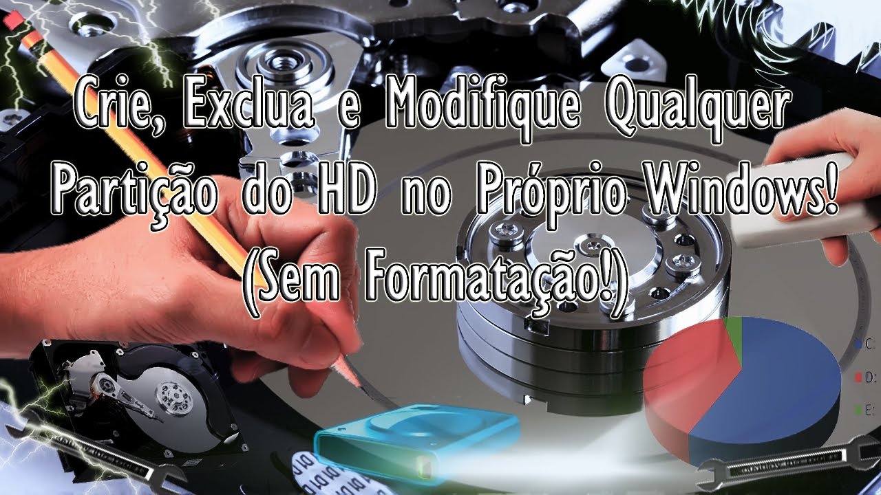 Como Criar, Excluir e Modificar Partições do HD no Próprio Windows!