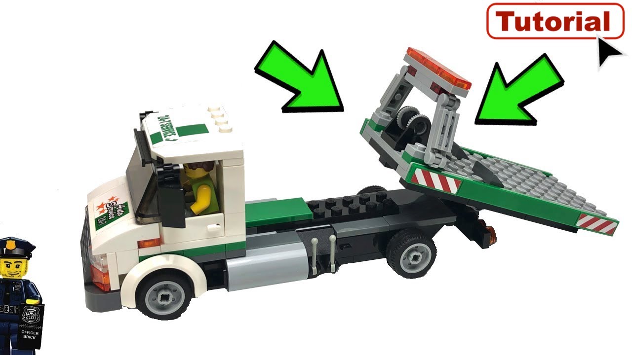 LEGO Rollback Flatbed Tow Truck Function Tips/Tutorial