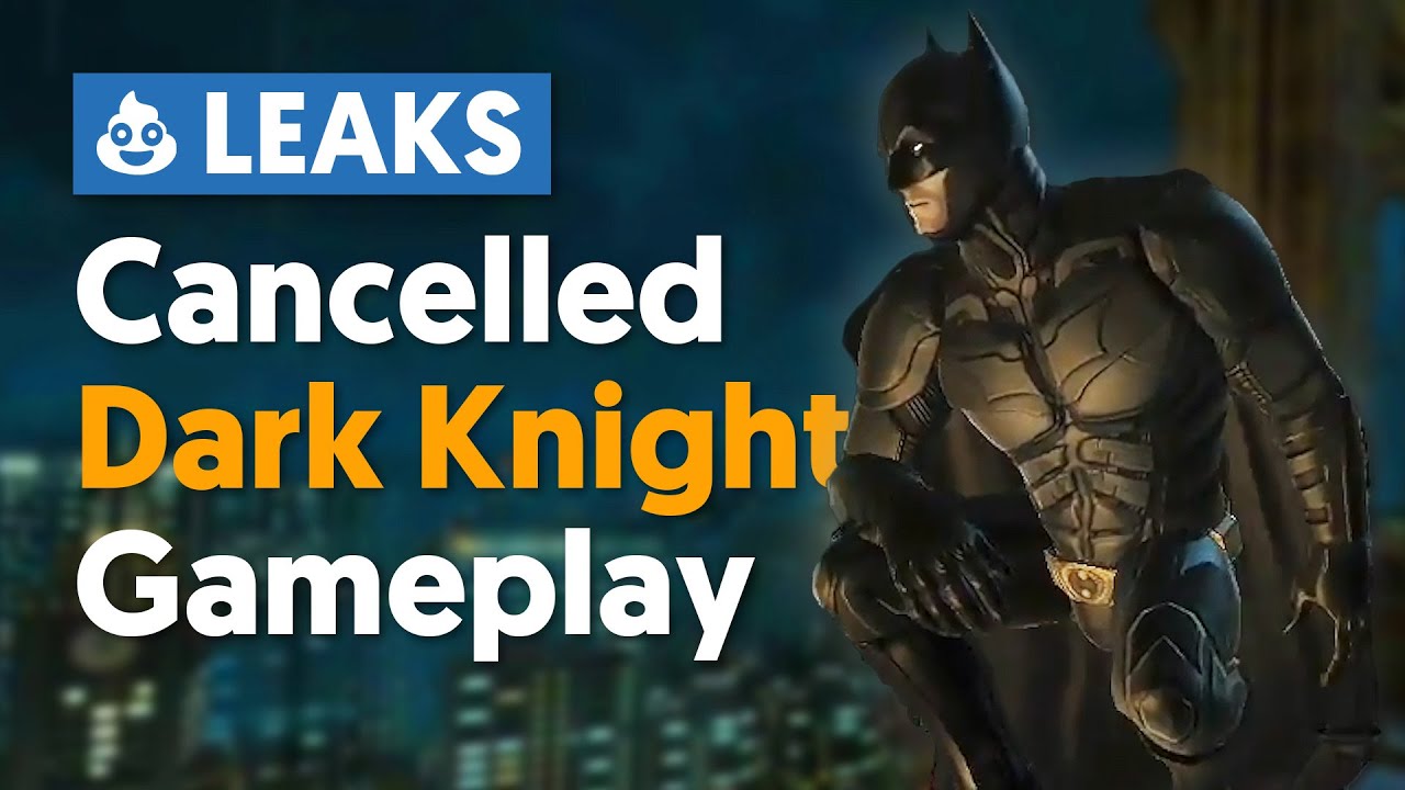 GAMEPLAY LEAK | Cancelled PS3 Batman Game