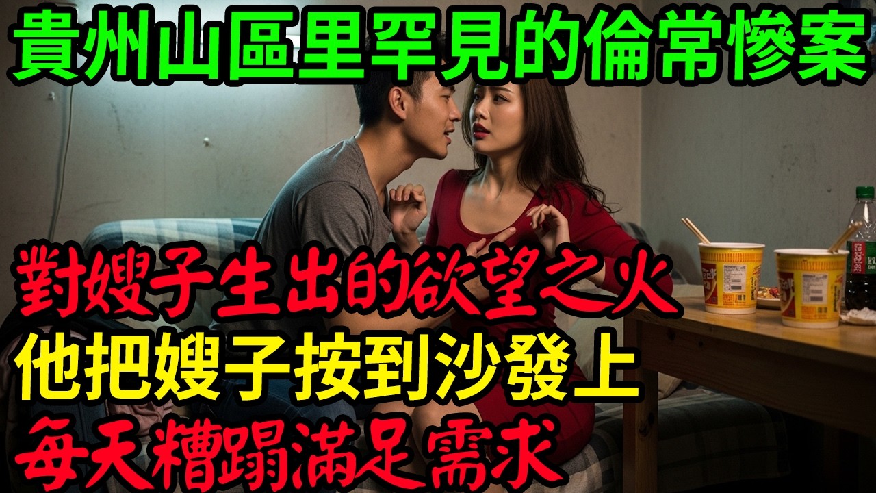農村里憋壞的小叔子！對嫂子生出的欲望之火！#呂鵬大案紀實#呂鵬講大案#大案紀實