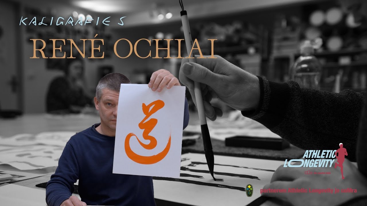 René Ochiai a umění kaligrafie neboli japonského krasopisu