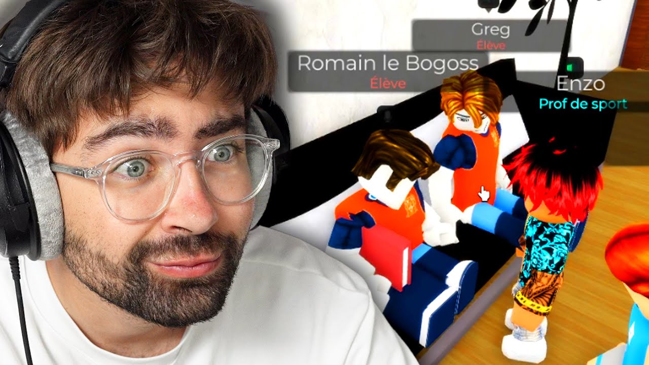 SCHOOL RP SUR ROBLOX 💀 mdrrr (avec Posuu)
