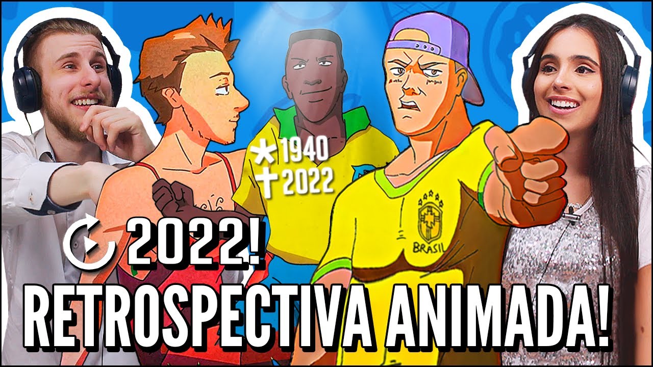 JOVENS REAGEM A CASTANHARI RETROSPECTIVA ANIMADA 2022 ♫ - Canal Nostalgia