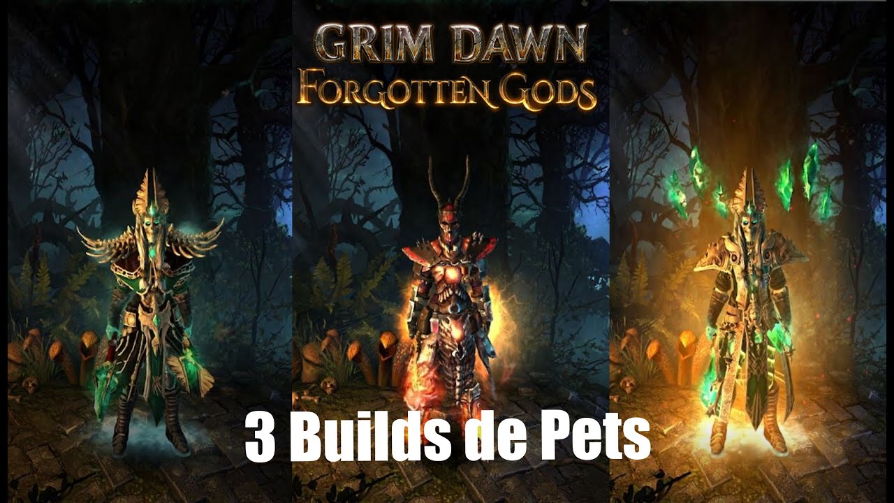 Grim Dawn - 3 Builds de Pets (Summons) para iniciantes!!!