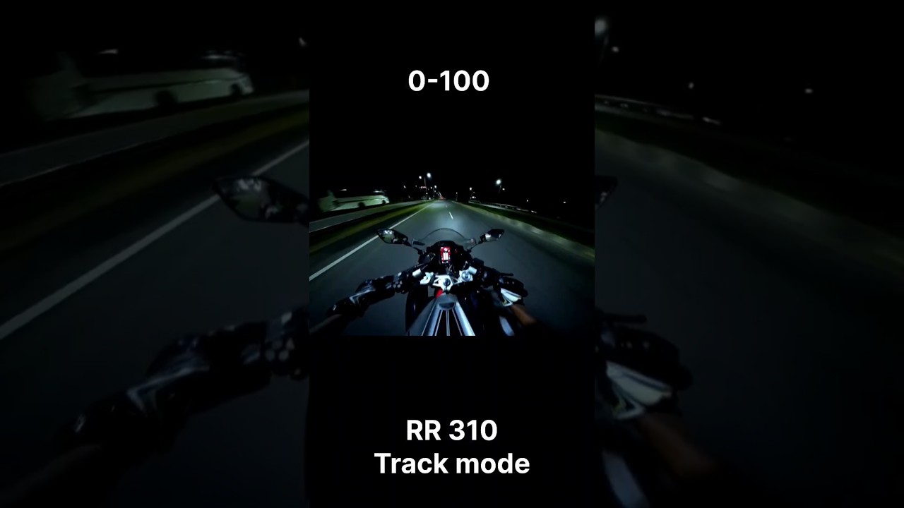 2025 Apache RR 310 0-100 #shorts