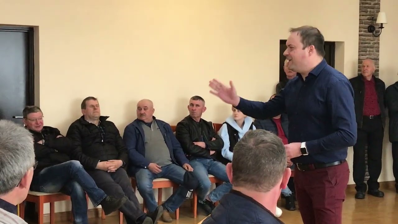 Spotkanie z rolnikami w Spółdzielni Mleczarskiej w Gostyniu