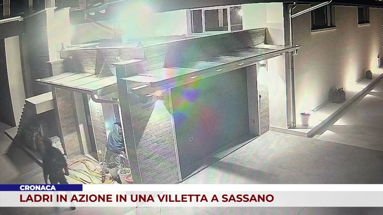 CRONACA, LADRI IN AZIONE IN UNA VILLETTA A SASSANO