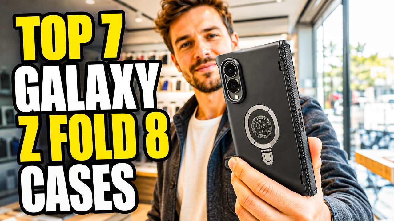 Топ-7 лучших чехлов для Galaxy Z Fold 8, которые стоит купить в 2026 году🔥