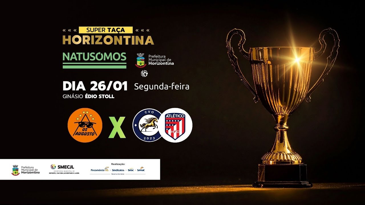 SUPER TAÇA-  OS AUGUSTOS 2  X 4 CAVALINHO DE OURO