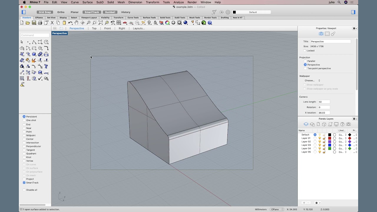 Blender and Industrial Design - Exporting objects from Rhino