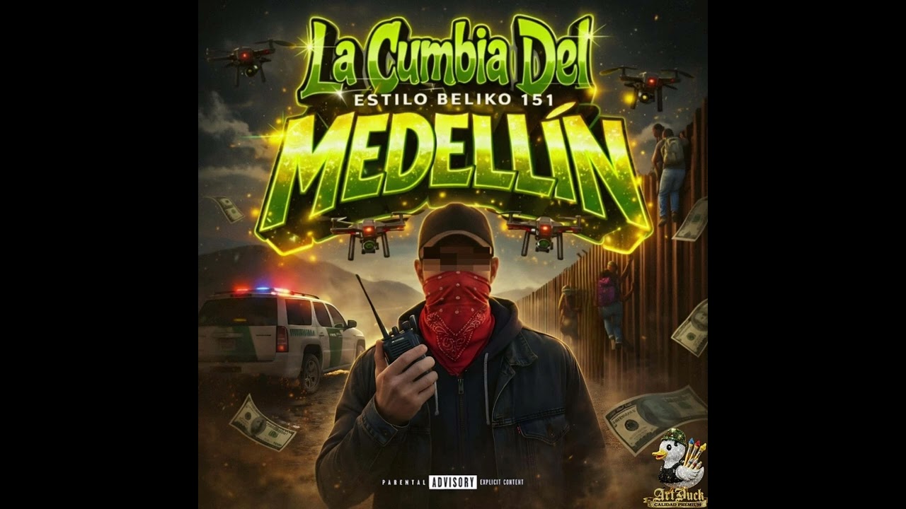 La Cumbia Del Medellin🦂🇲🇽🇺🇸 (Audio Oficial) @EstiloBeliko151 