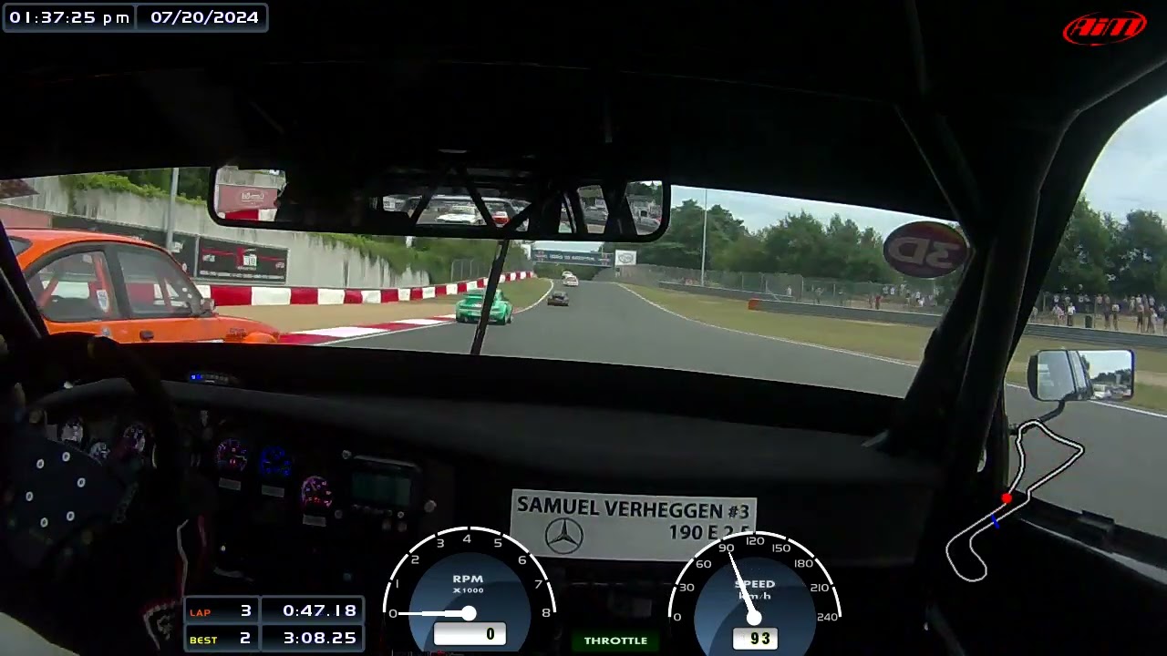 Belcar Historic zolder Grand Prix race 1