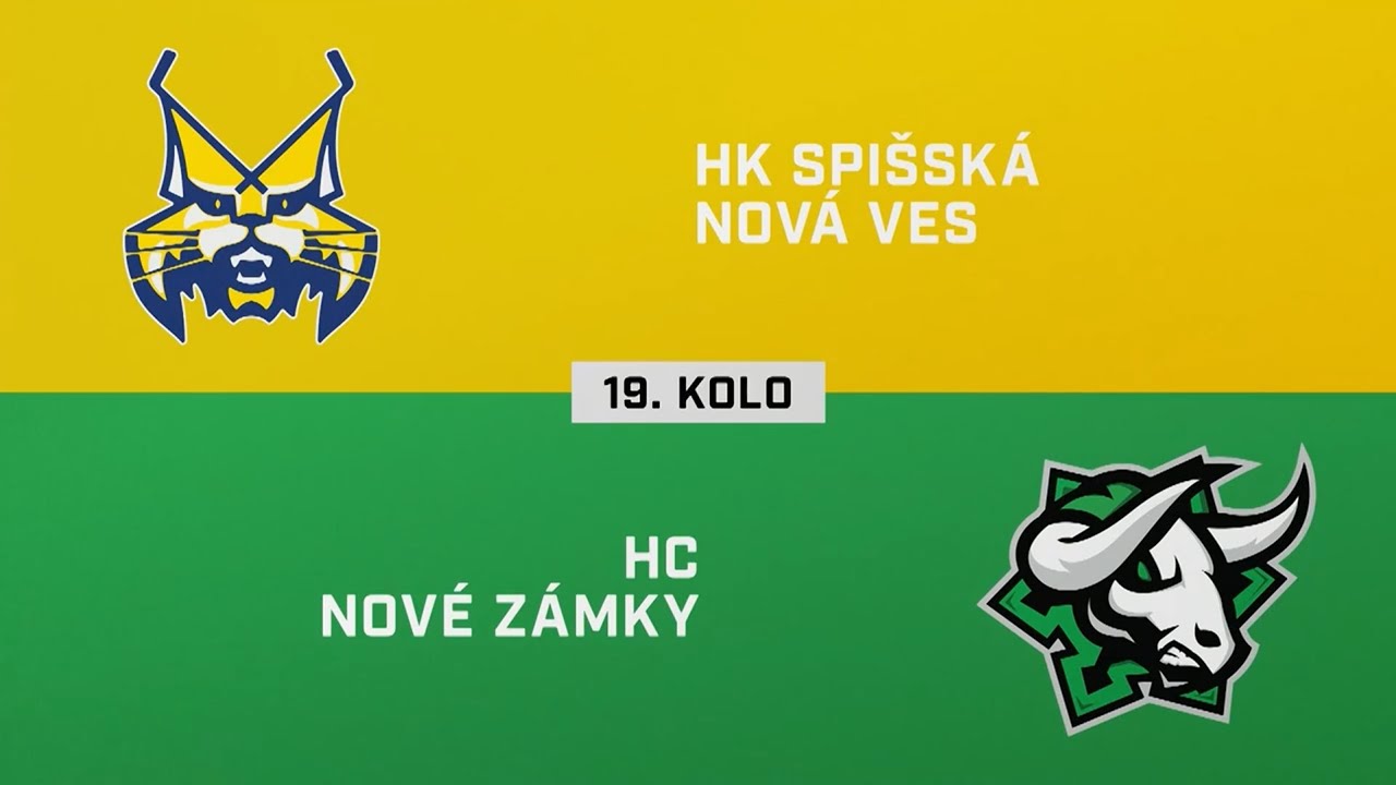 19. kolo: HK Spišská Nová Ves – HC Nové Zámky 5:8 (HIGHLIGHTY)