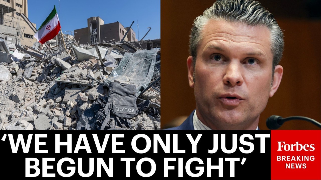 BREAKING: Pete Hegseth Gives An Update On The Intensifying War With Iran